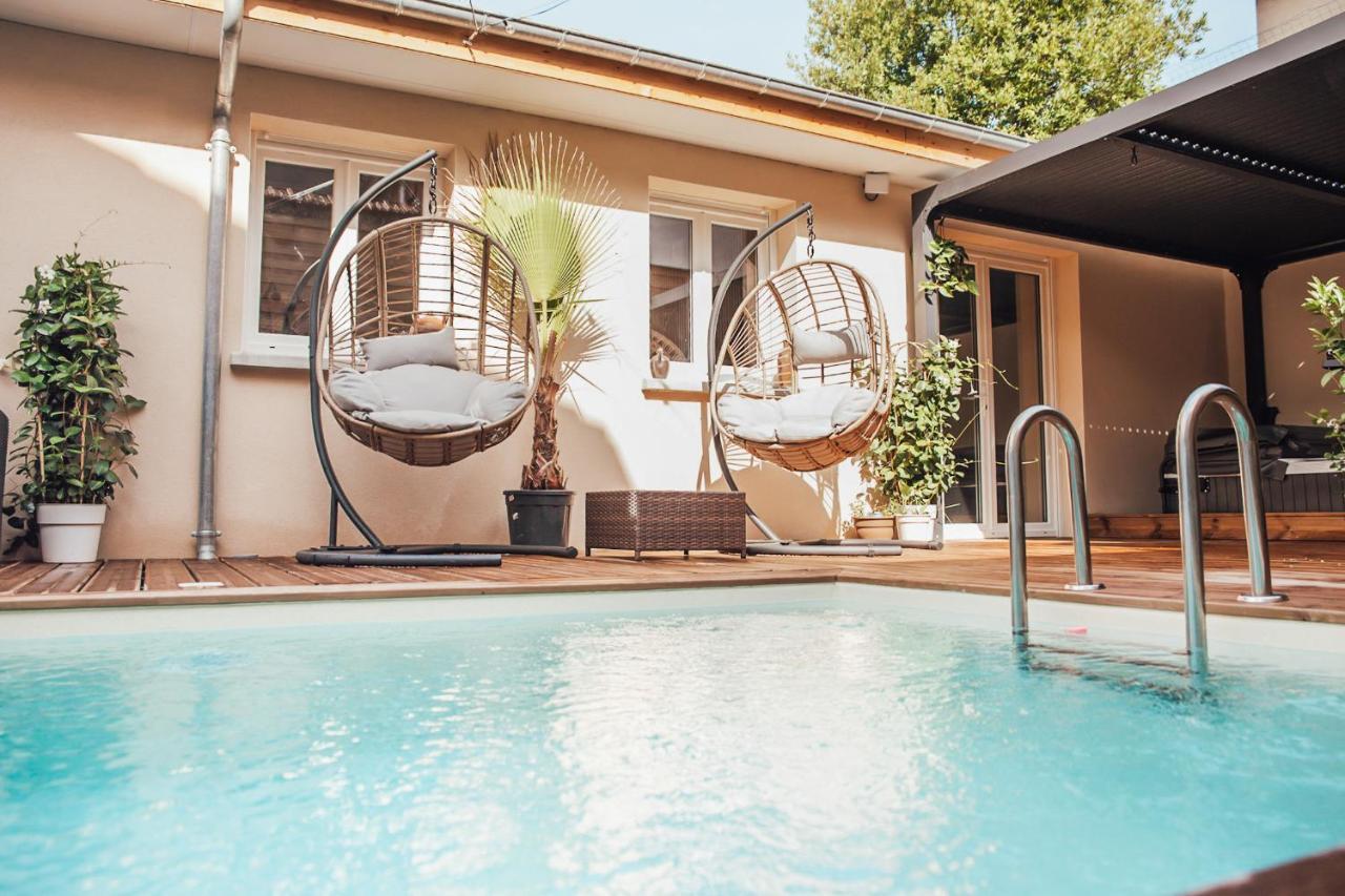 La Suite 176 - Piscine Privee, Spa, Hammam A Reims Exterior photo